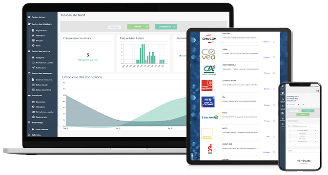plateforme LMS Upility