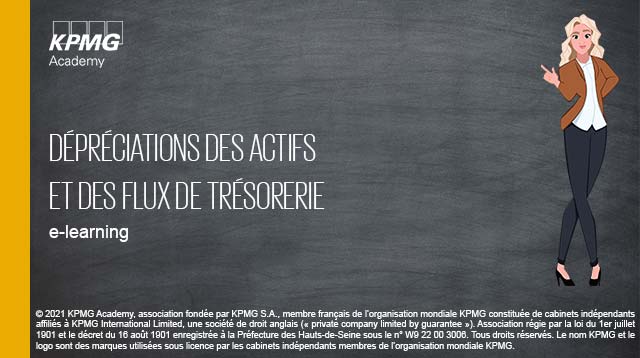 E learning Dépréciation des actifs Formation normes IFRS