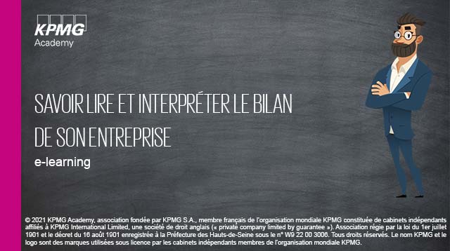 E-learning Bilan de son entreprise Formation finance gestion
